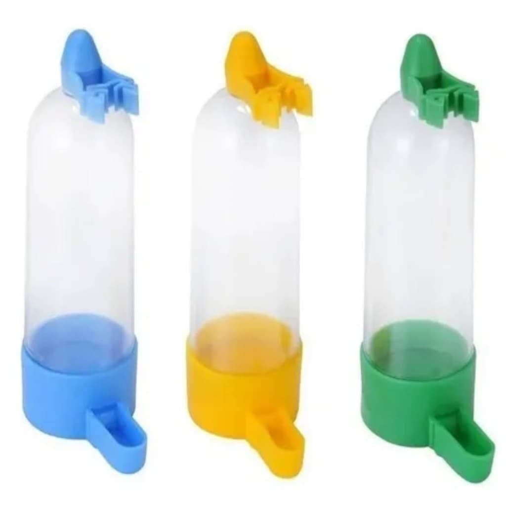 Bebedor De Passarinho Beber Agua Gaiola 3 Bebedouros Medios Bebedor De Canario Trinca Ferro Passarinho Grande Pequeno