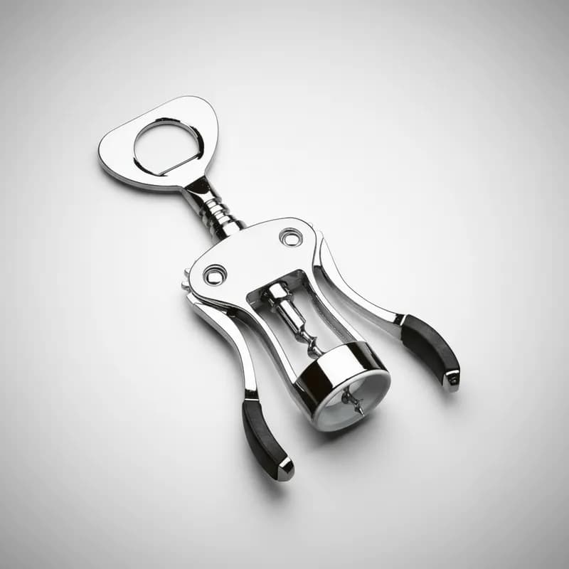 Abridor de Garrafa Em Aço Inox Saca Rolhas Brinox