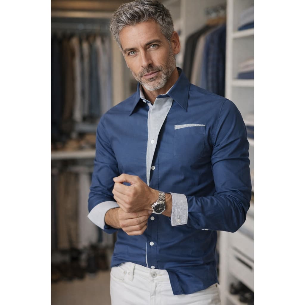 Camisa Social Masculina Slim Fit Pronta Entrega Premium