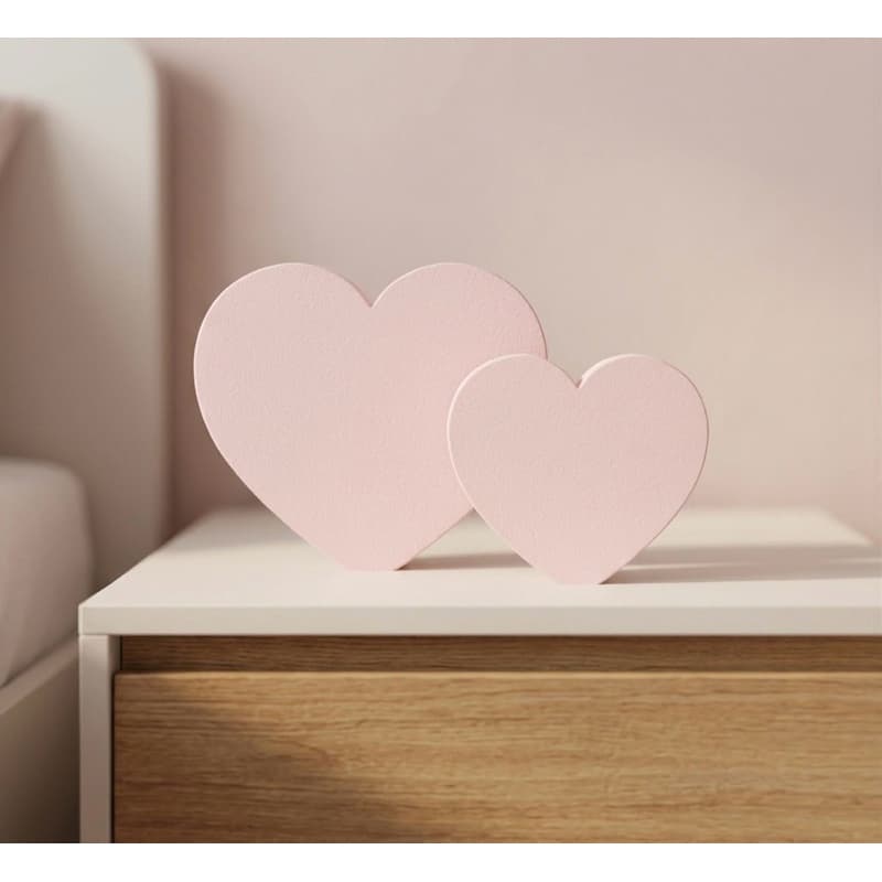 Coração Decorativo Infantil ou Adulto | Kit Corações para Quarto infantil/sala | Decoração Delicada