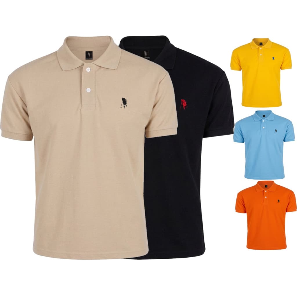 Kit C/2 Camisa Gola Polo Masculino By PREMIUM
