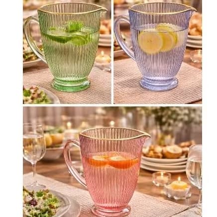 Jarra Água Suco 1,2 Litros Vidro Gamma