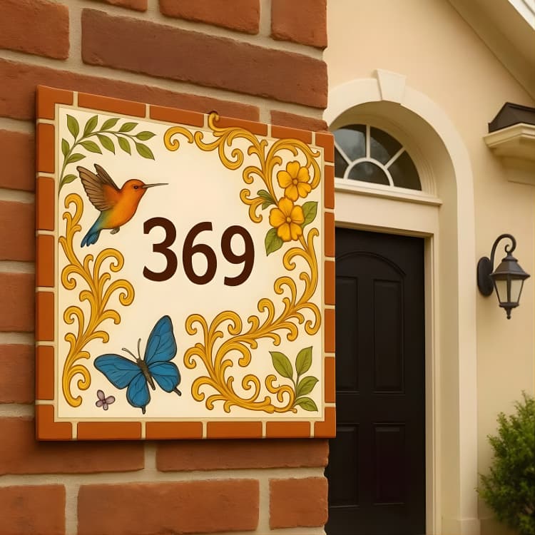 Número residencial para parede de casa 20x20 | Decoração | Identificação - Envio imediato