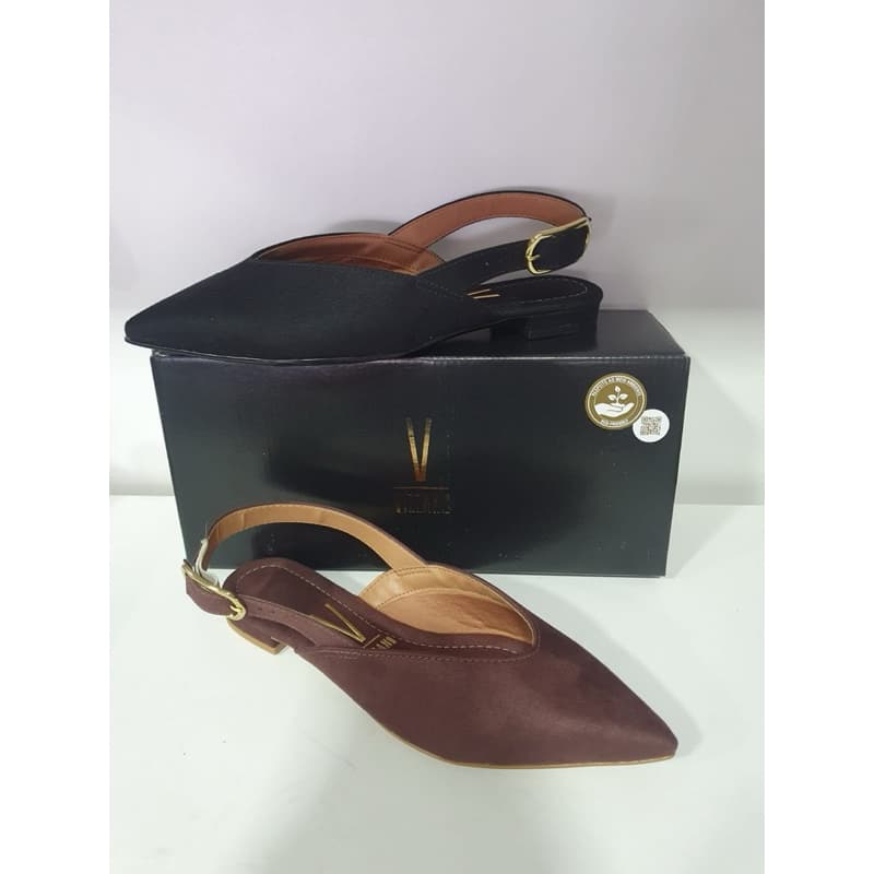 Vizzano sapatilha slingback feminina 12061016