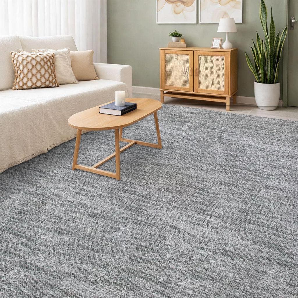 Tapete De Sala Antiderrapante Tenerife 2,00 X 3,00 Preto