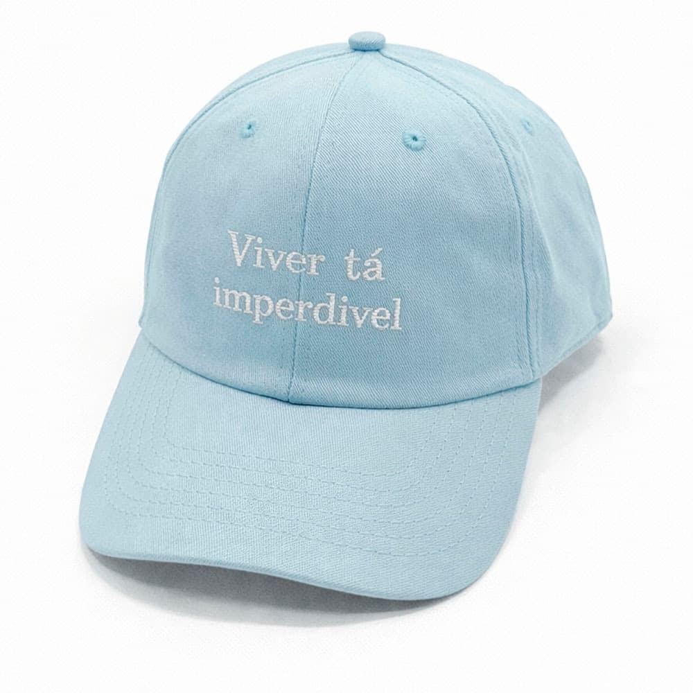 Boné Viver Ta imperdível Bordado Estilo Dad Hat Modelo Premium Dia a Dia Moda Praia Presente