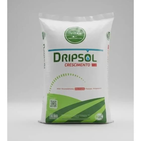 Fertilizante Dripsol Crescimento - Npk 24-10-10 - 25 Kg