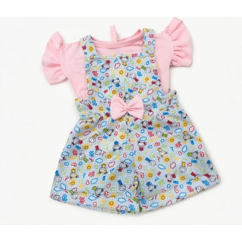 Conjunto macacão Jardineira e blusa RN 0 até 7 meses Manga borboleta Luxo enxoval 0 até 7 meses P e M enxoval RN luxo