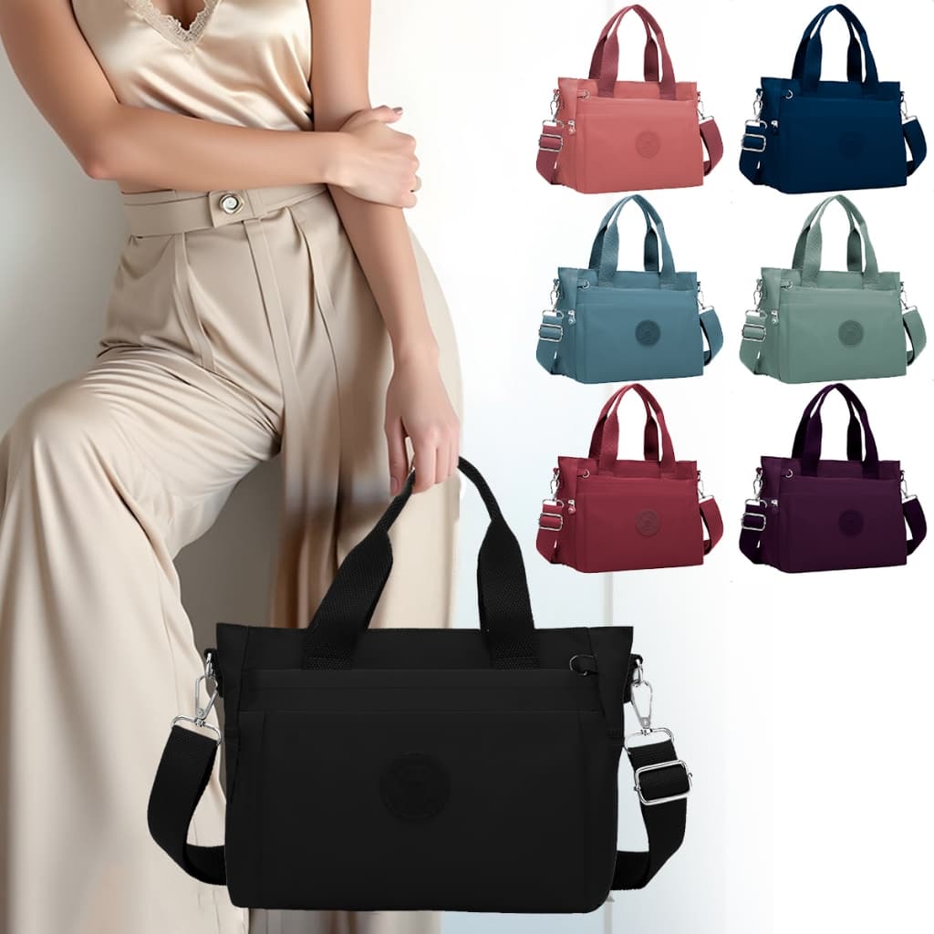 Bolsa Feminina Sacola De Mão Espaçosa Faculdade Trabalho Casual
