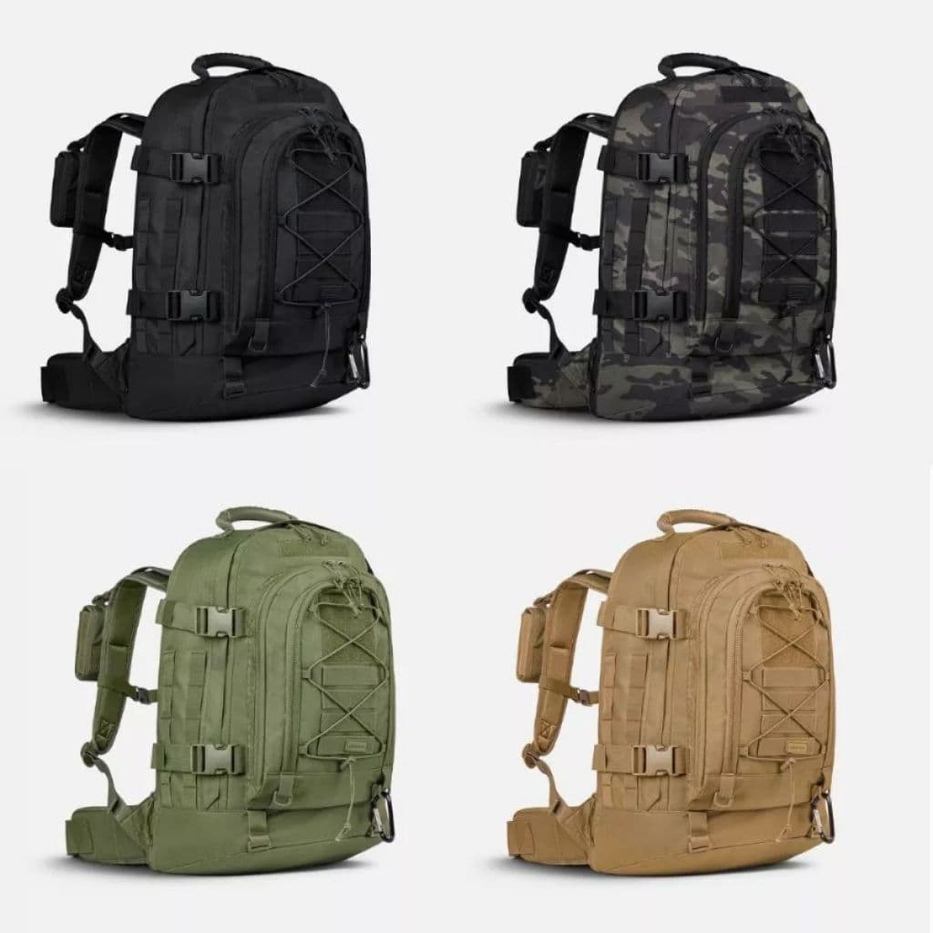 Mochila DUSTER 2.0 Invictus Tática Militar 50 litros Expansível