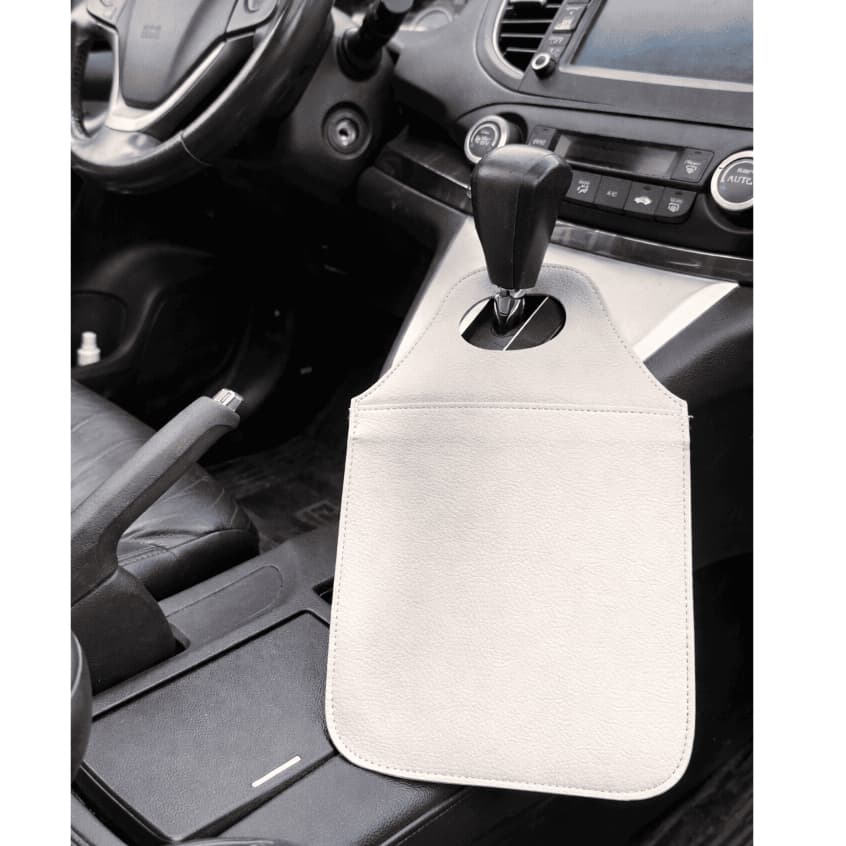 Lixeira Carro Automotiva Porta Lixo Couro Reforçado Universal Couro Sintético Qualidade Resistente