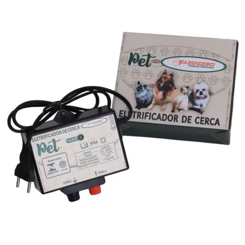 Cerca Elétrica 1km Fazendeiro  Cães Gatos Galinhas Gambas
