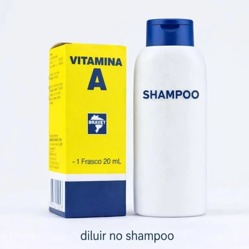 Tônico Capilar com Vitamina A - 20ml - Shampoo - Manovin A