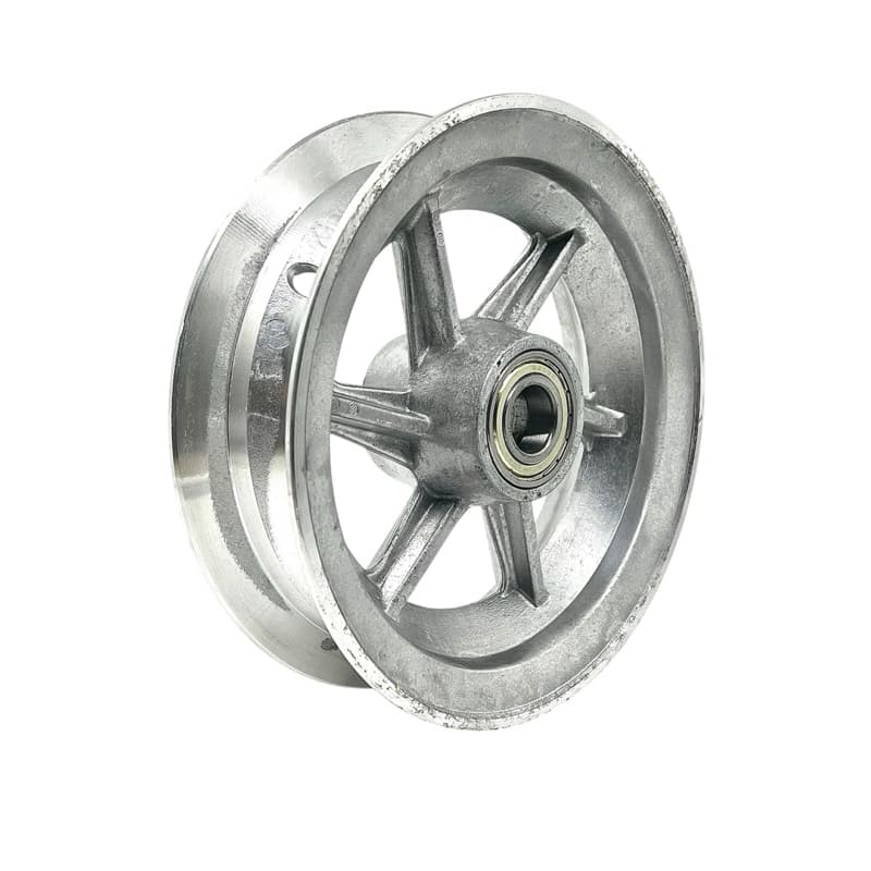 Roda Alumínio Aro 8'' Com Rolamentos 01pç