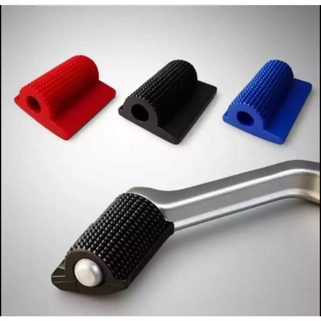 Protetor Pedal Marcha Moto Alavanca Tênis Sapato Capa Cores