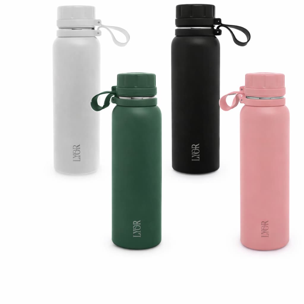 Garrafa Térmica de Aço Inox Explorer 650ml Original - Lyor