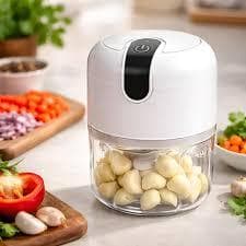 Mini Processador De Alimentos Bivolt Moedor Elétrico S/fio