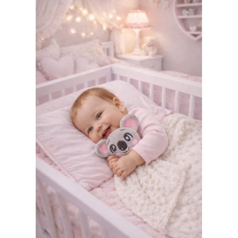 Naninha de bebê COALA PERSONALIZADA Premium Hipoalergênica para menino e menina Pronta entrega