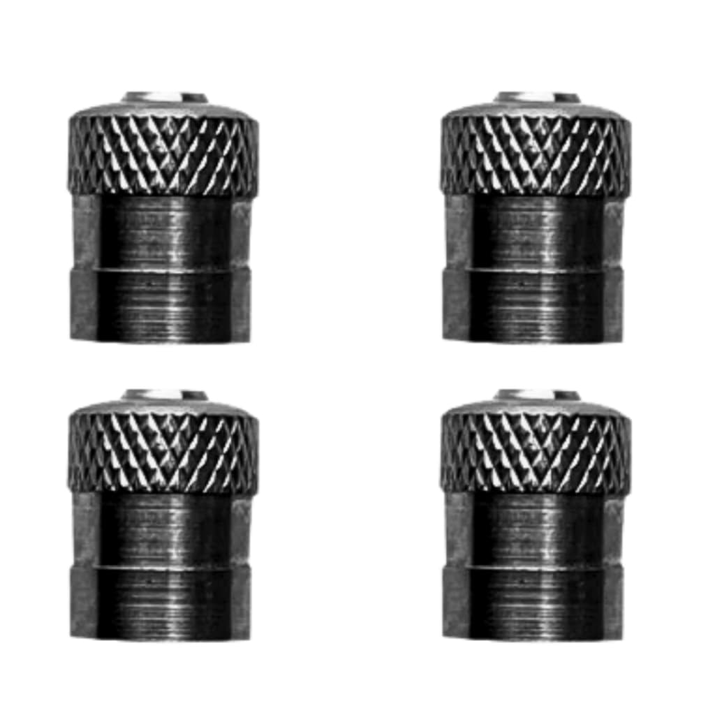 Kit Com 4Tampa Metálica Carro Moto Caminhão Cromada