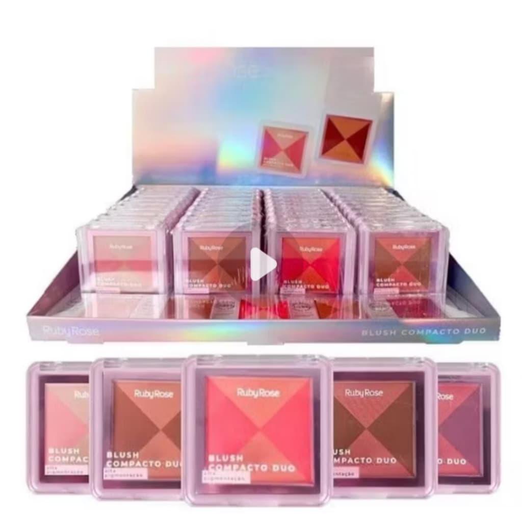 Blush Compacto Duo 6,5g - Ruby Rose
