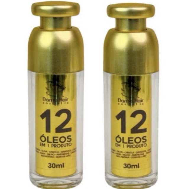 combo de 2 / 12 óleos em 1 Dama Hair