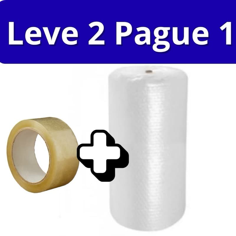 Plástico Bolha 30Micras 40 Cm X 20 Metros