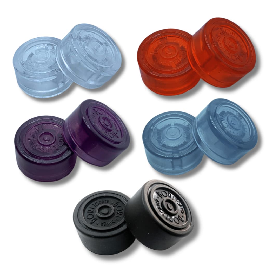 Topper Footswitch BORI Capa Botão Pedal Guitarra Universal 6un