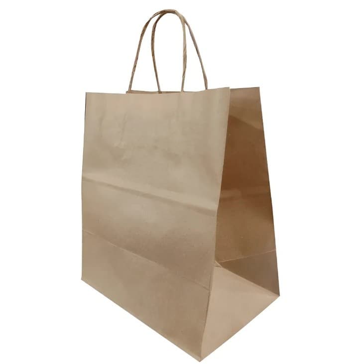 Sacola Delivery Papel Kraft P 26x25x12 - C/ 200un