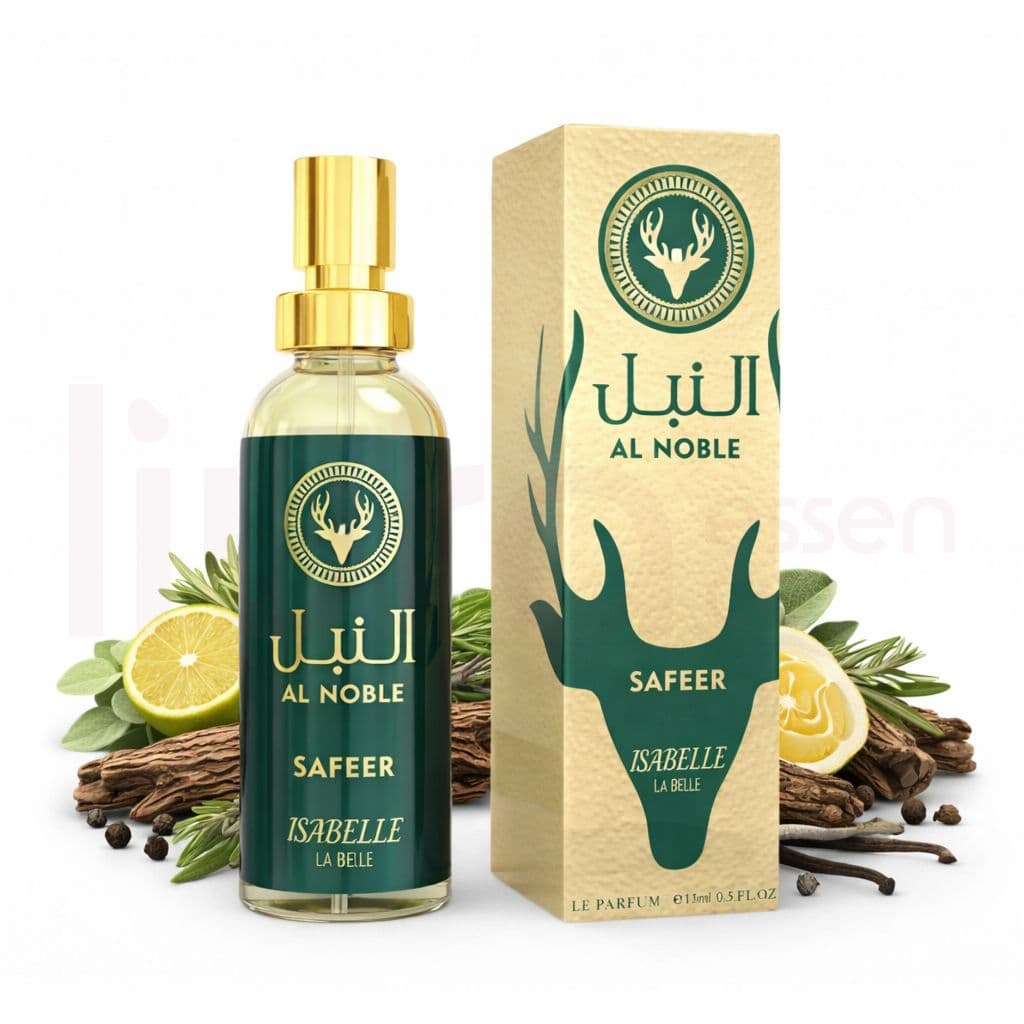 Perfume Árabe Al Noble Safeer EDP 15ml Isabelle la Belle