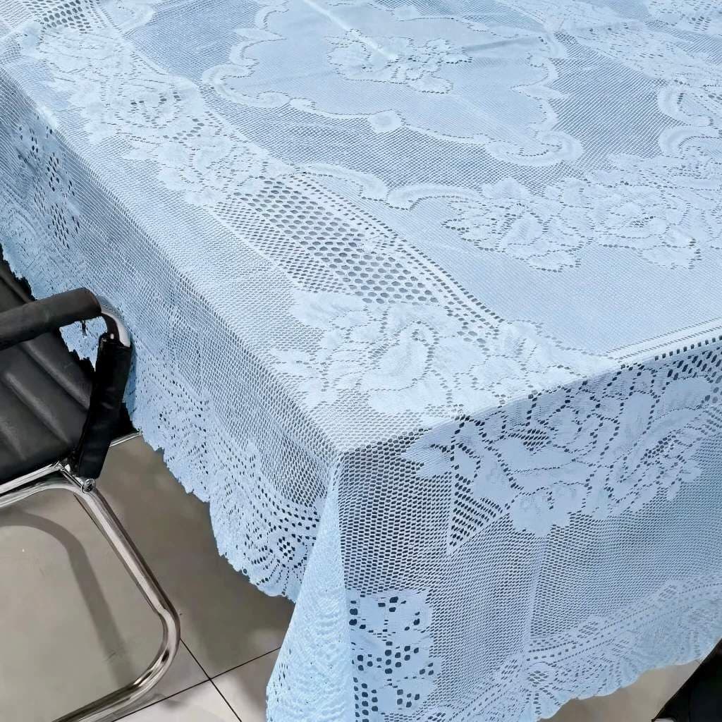 Toalha de Mesa Renda Premium Elegante 4 e 6 Lugares Resistente Fácil De Lavar Oferta