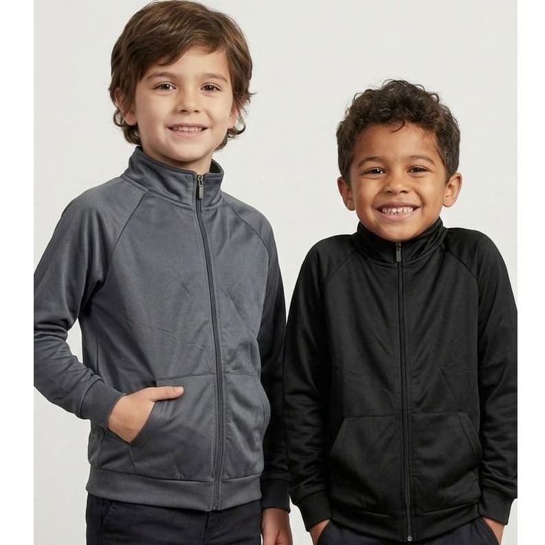 Kit 2 Blusa Infantil Forrada Jaquetas Escolar Infantil Unissex - Moletom Premium (Tam. 4 ao 16)
