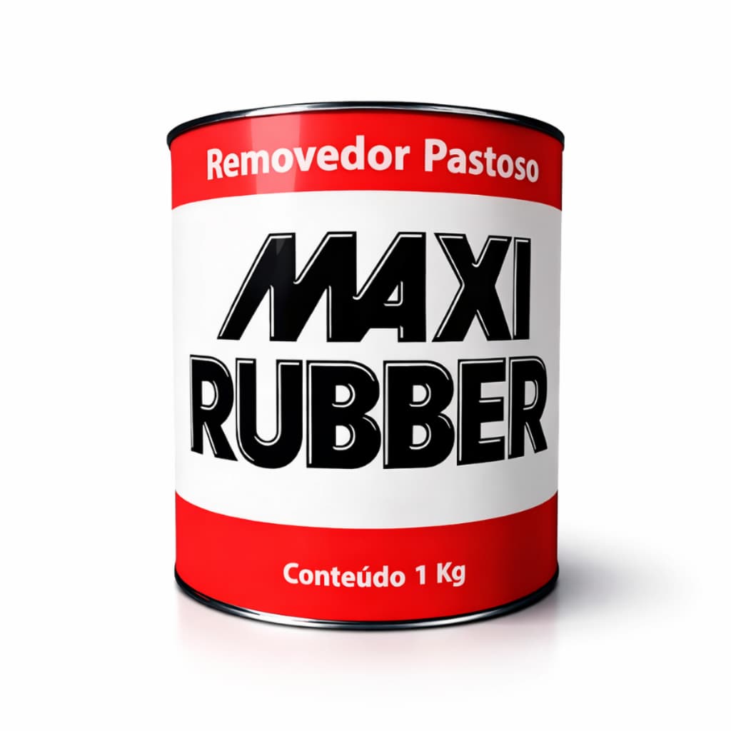 Removedor De Tinta Pastoso 1 Kg Maxi Rubber