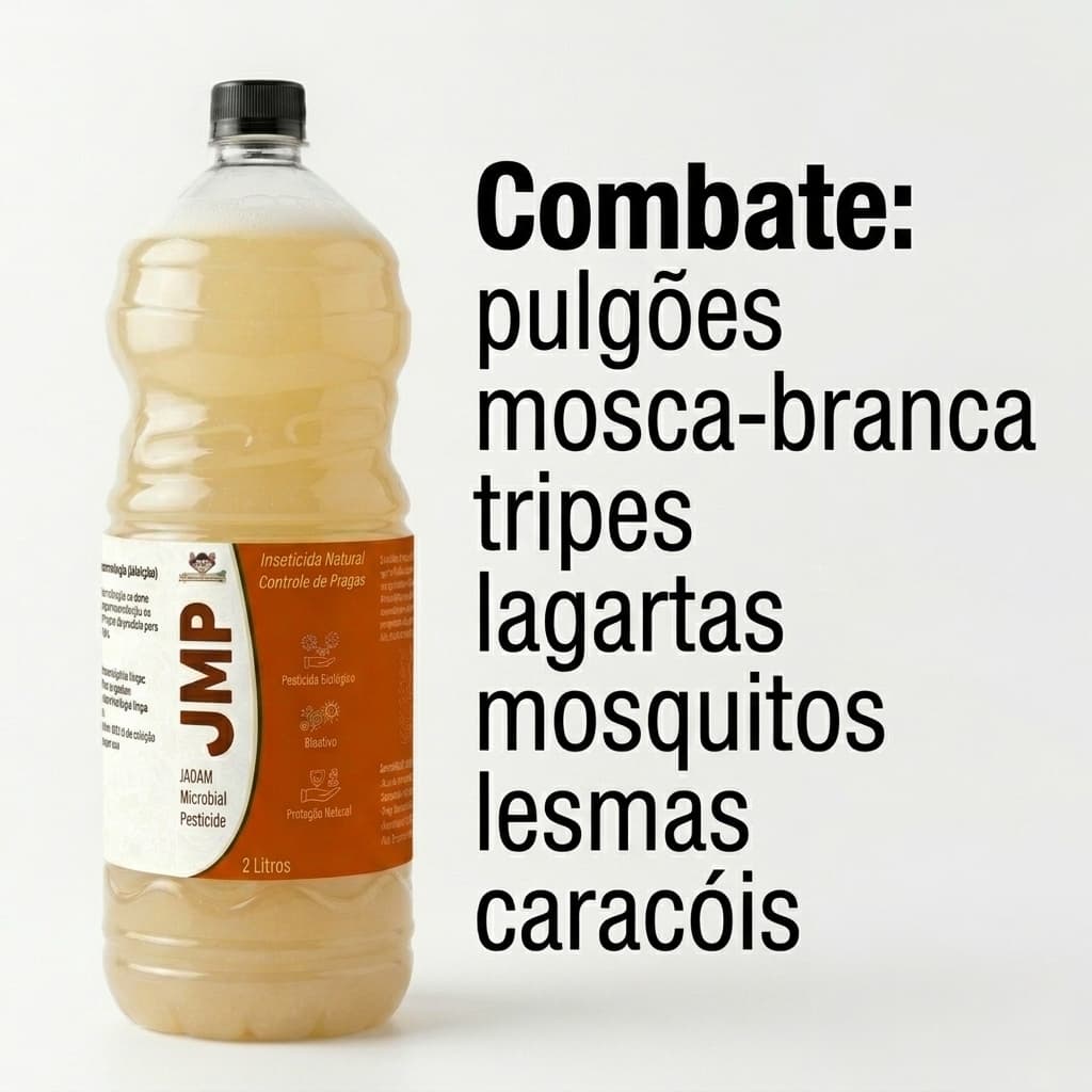 JMP Pest. Microbiano Jadam 2 litros | Concentrado Natural para Vitalidade das Plantas Smokey