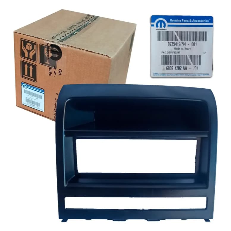 Moldura Painel Central Radio Fiat Palio 2004 A 2017 Mopar