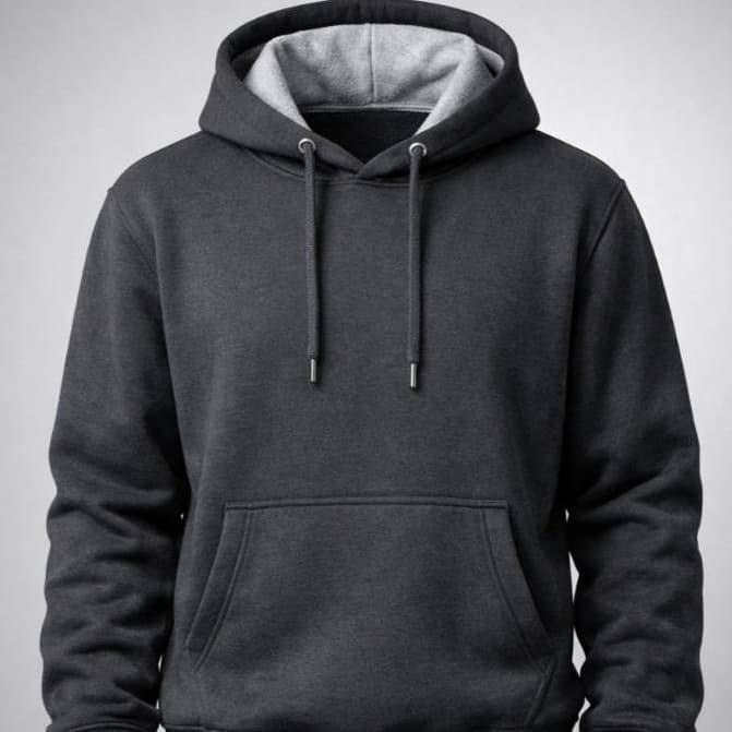 Moletom Canguru Premium  – Capuz Forrado e Bolso Frontal