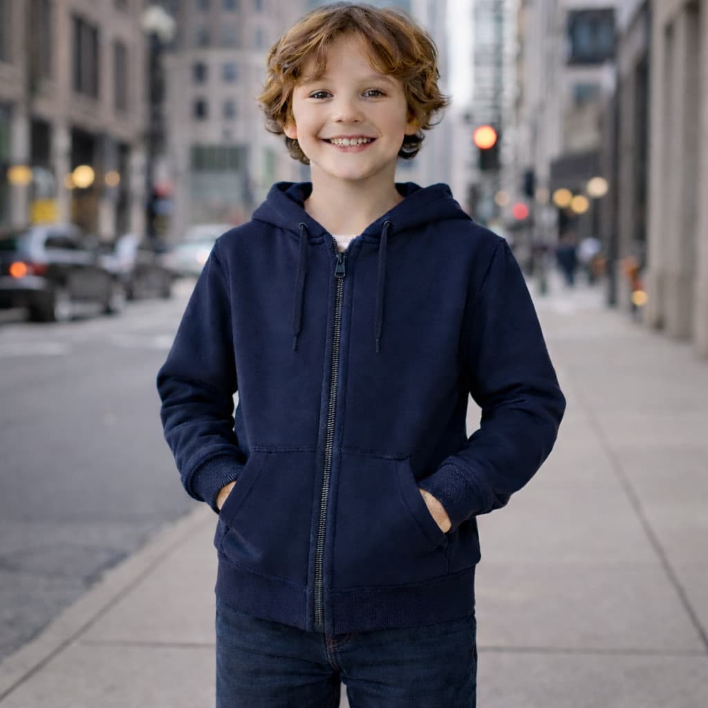 CASACO JAQUETA BLUSA INFANTIL MENINO MOLETOM CRIANÇA ESCOLA FLANELADO INVERNO CAPUZ BOLSO ZIPER