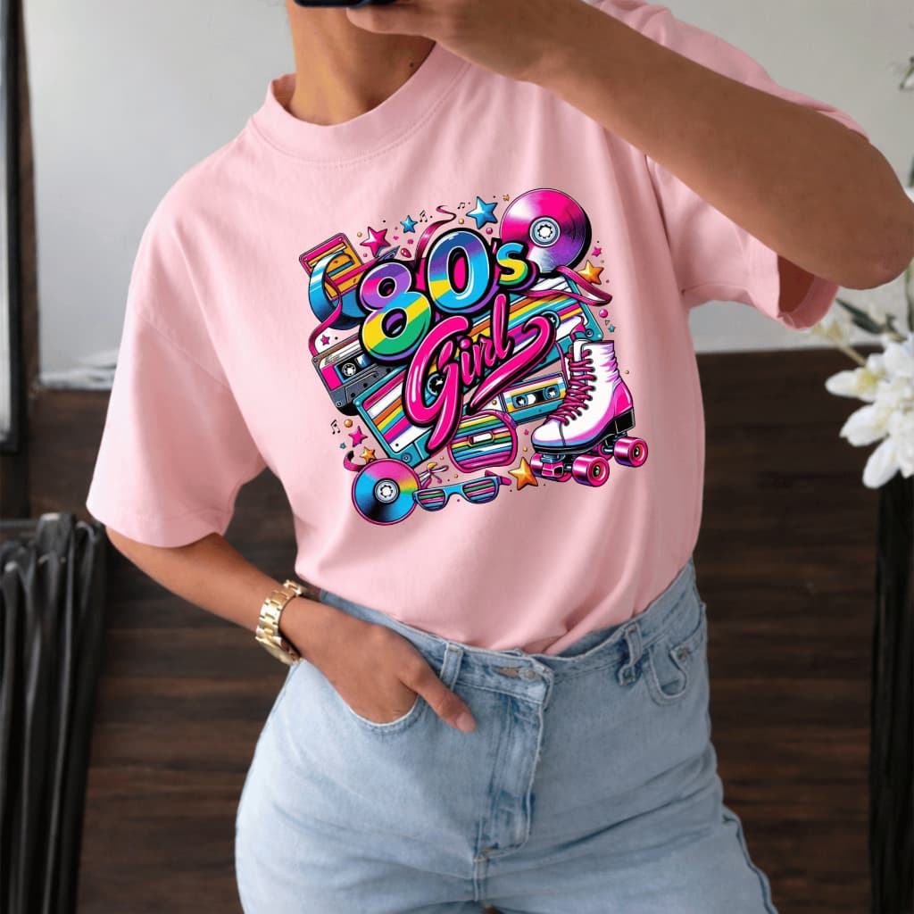 Camiseta Unissex Anos 80-90 Casual Confortavel Festas Retro Envio Imediato 100% Algodão