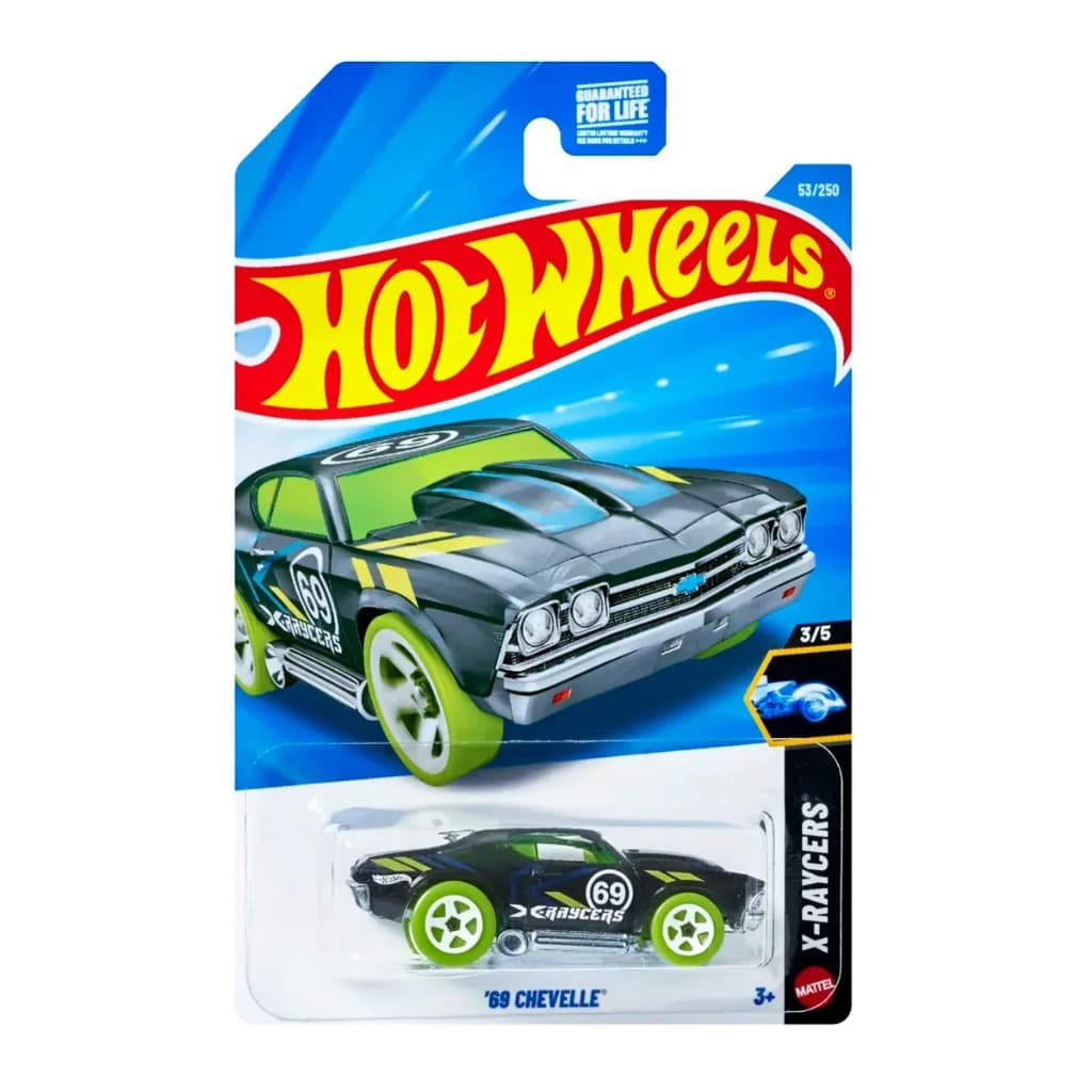 Carrinho Hot Wheels 69 Chevelle - JJJ23