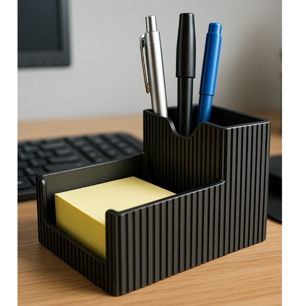Organizador de Mesa  Porta Caneta e Post-it  – Escritório e Home Office PREMIUM