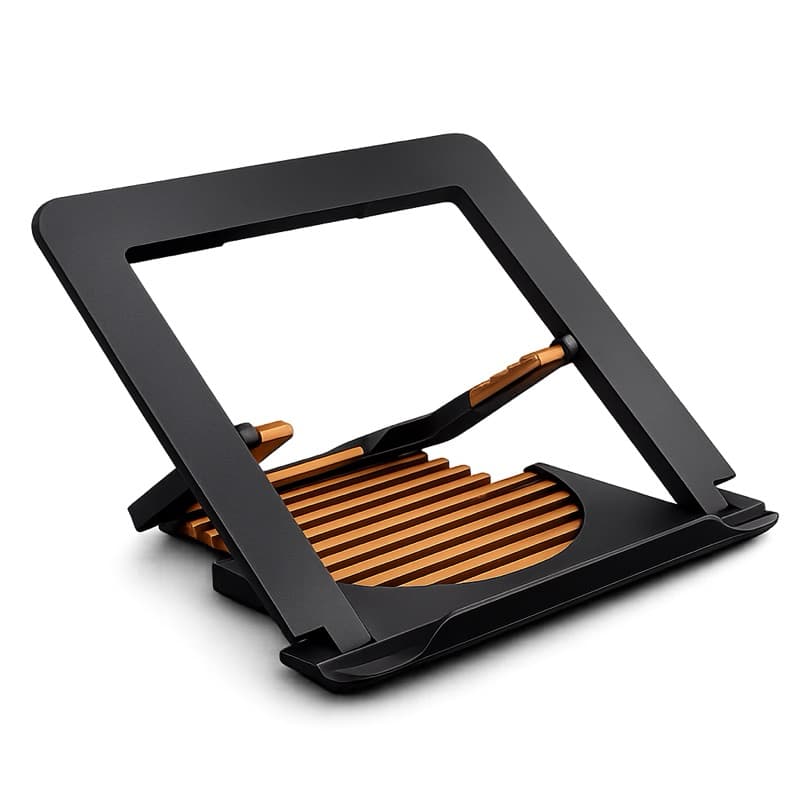 Suporte Dobrável para Notebook – Design Executivo Premium