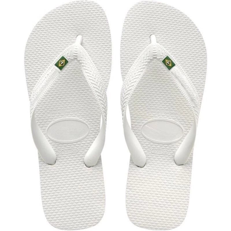 Chinelo Sandália de Dedo Havanas Unissex Macia E Confortável Brasil Bandeira Ideal Para o Dia a Dia