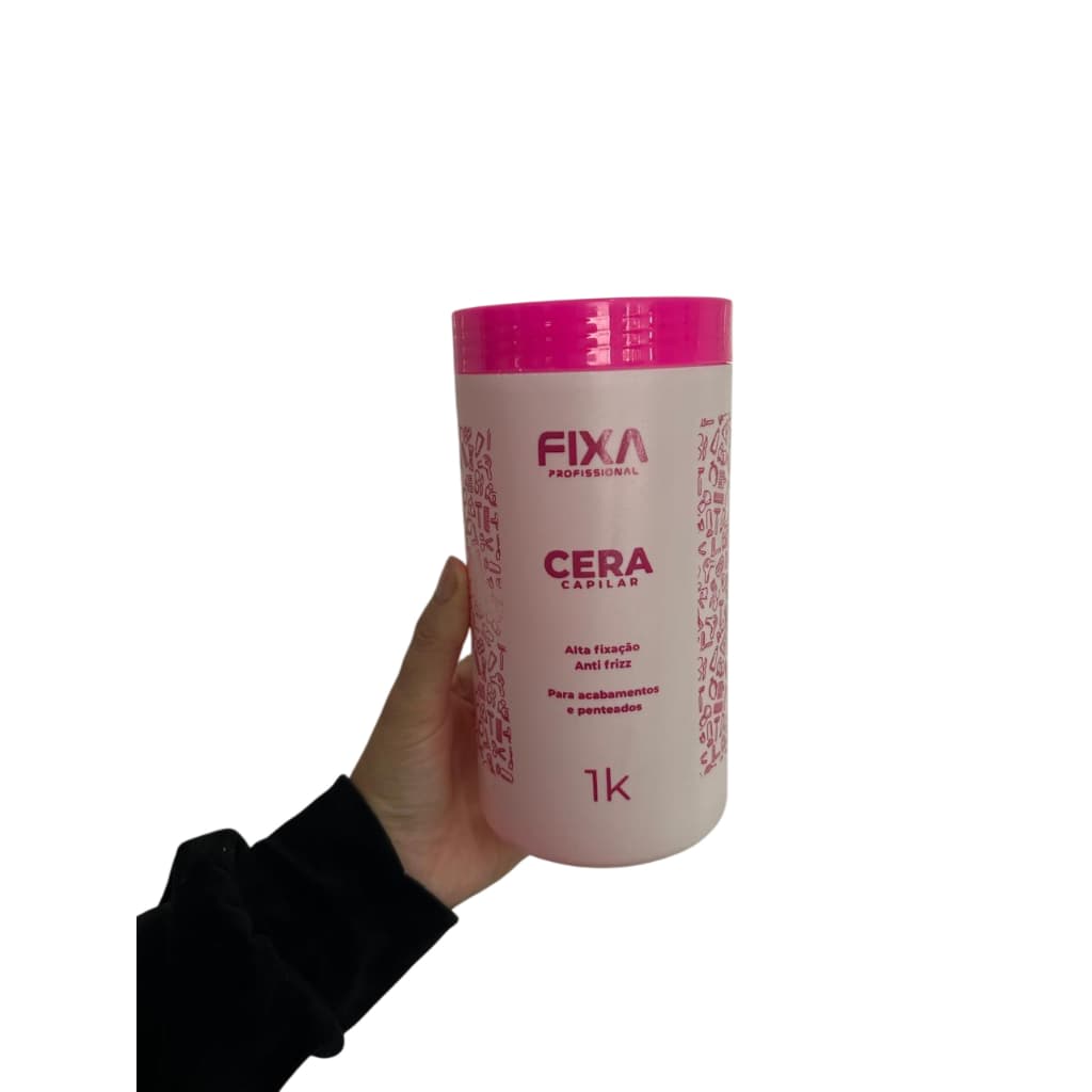 Cera Capilar 1kg Fixa Profissional Penteados