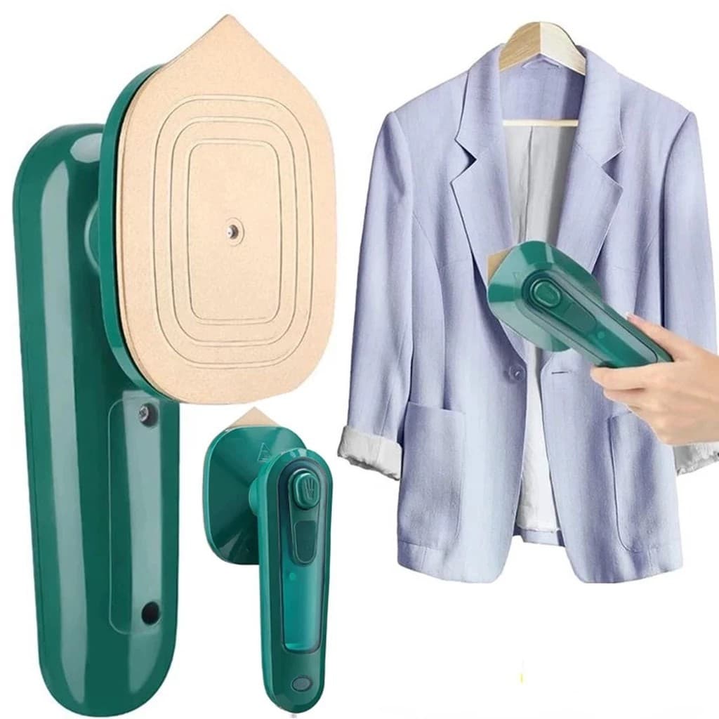 Mini Ferro De Passar Roupa Portátil a Vapor Desamassador Ferro para Viagem