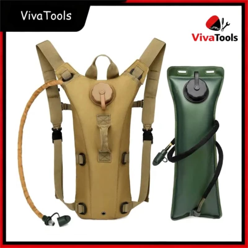 Mochila Tática Com Refil Hidratação 3 Litros Bike Corrida
