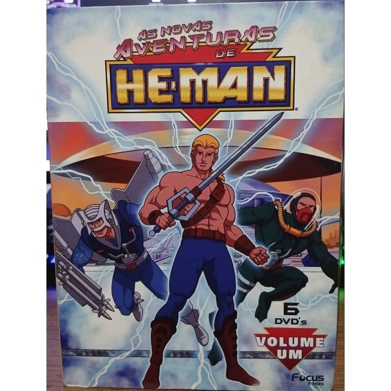 Box Dvd As novas aventuras de He-man (6 discos) - Original