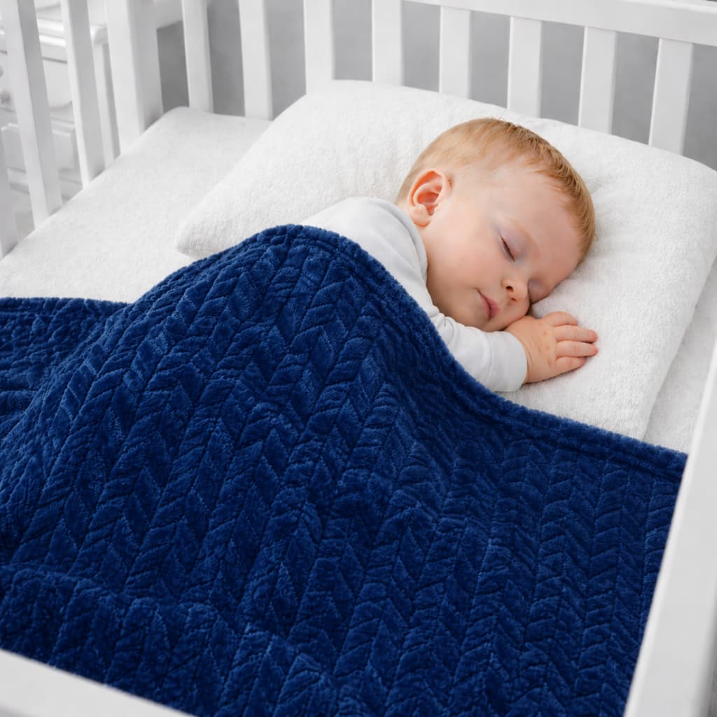 Cobertor Bebê Manta Fleece Soft Macio Para Bebê Menino e Menina Super Quentinha 1,10 cm x 0,70 cm