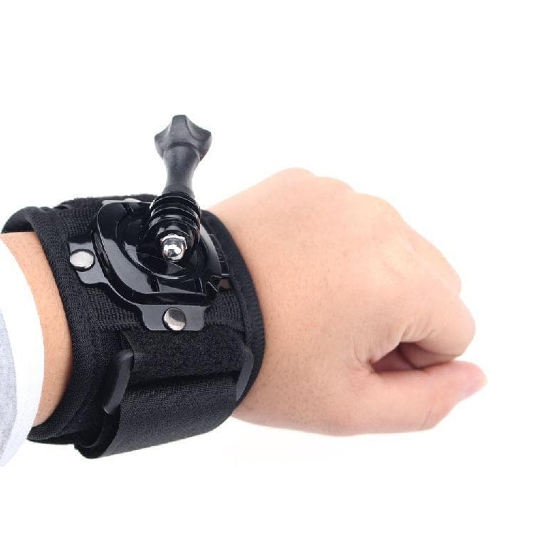 Suporte De Pulso 360° Ajustável Para Gopro Hero E Outras