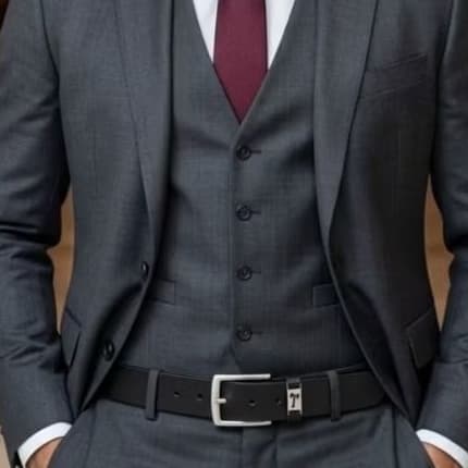 ​Cinto Masculino De Luxo Para Calça Jeans E Sarja