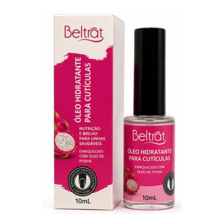 Óleo de Cutículas Beltrat Pitaya 10ml Hidratação  Nutrição Unhas e Cutículas Secas Secagem Rápida