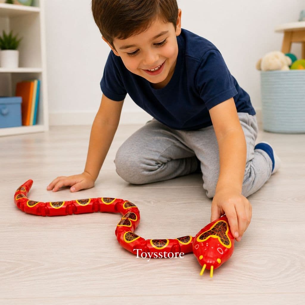 Kit Cobras Articulas maluca Brinquedos Faz de conta Simulação pequena cobra